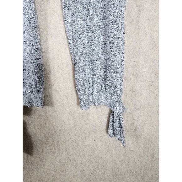 UGG Women's Grey Tied Hem Jogger Sweatpants Active Loungewear Ankle Crop SZ S - Picture 4 of 7